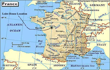 loire valley france map